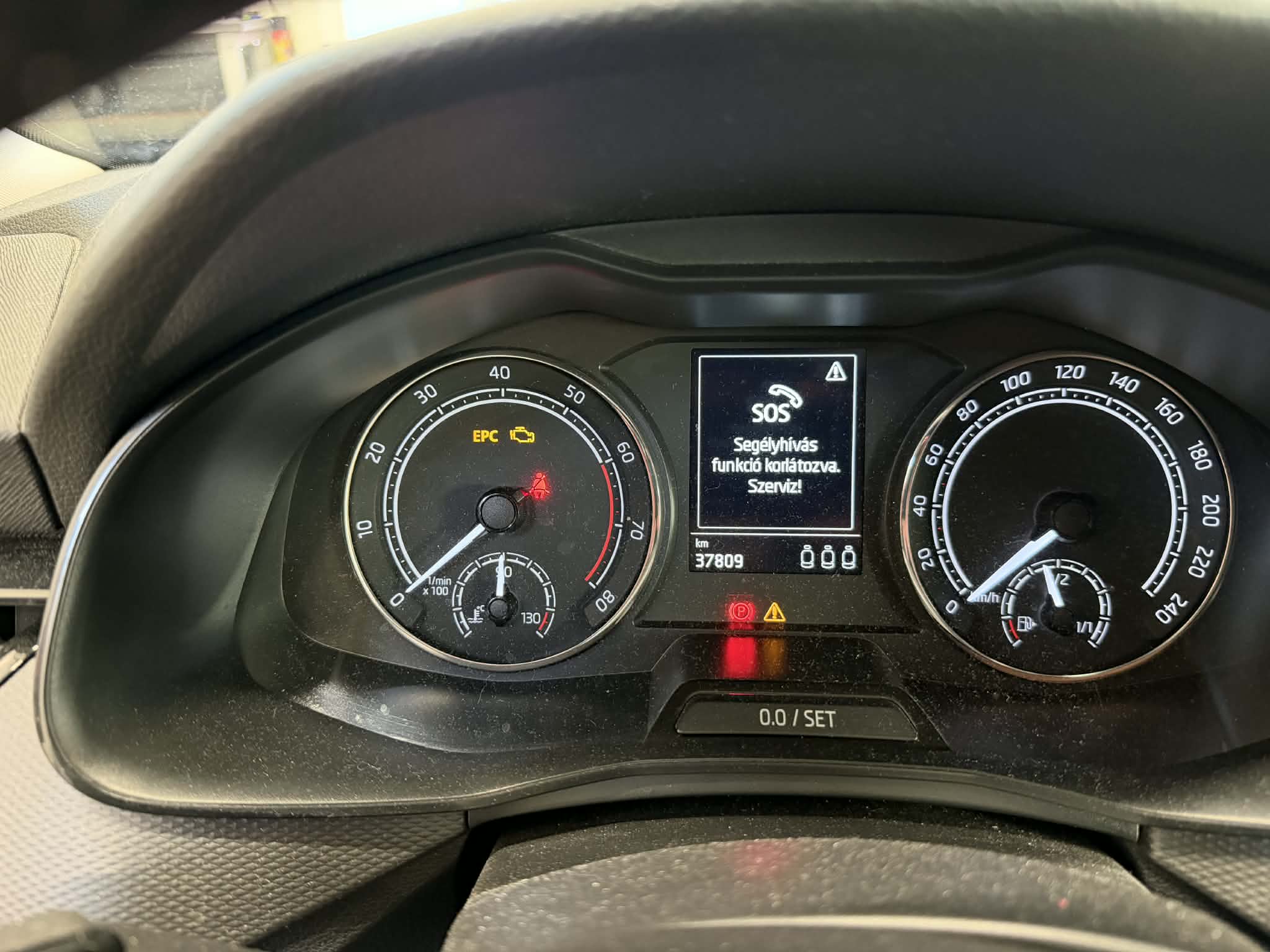 Oprava poruchy SOS systému